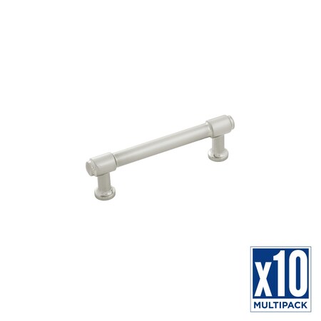 Hickory Hardware Pull 3-3/4 Inch (96mm) Center to Center, 10PK H077852SN-10B